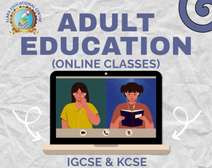 ADULT EDUCATION - ONLINE CLASSES