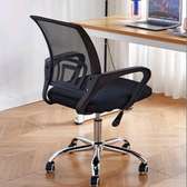 Office secretarial chair with wheels