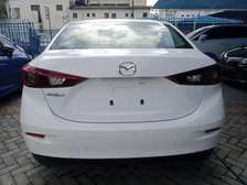 Mazda axela new shape white color