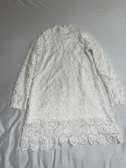 Quality lace white dress size small to medium