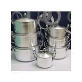 Tornado Stainless Aluminium Cookware Pot Sufuria Set -14pcs