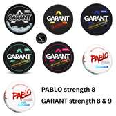 GARANT and PABLO Nicotine Pouches strength 8 & 9