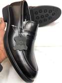 SOS Black loafer Oxford Official Premium Leather Slipon shoe