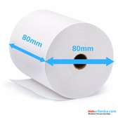 Thermal Paper Roll 80mm x 80mm.