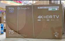 75 TCL Smart Google TV UHD 4K Frameless