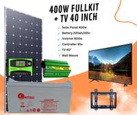 400w solar fullkit with tv 40"