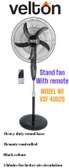 VELTON STAND FAN WITH A REMOTE 16 INCH