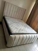 CHANNEL TUFTED 5BY6 UPHOLSTERED BED