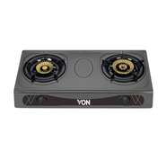 Von VAC7K202T Table Top 2 Brass Burner, Heavy Duty