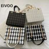 Plaid pattern bags retail and wholesale
