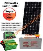 200w solar fullkit with 150ah battery