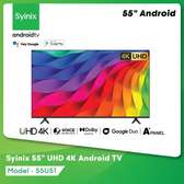 55inch Syinix Smart 4k UHD Frameless Android Tv Bluetooth.