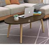 Nordic Oval Coffee tables -black, white