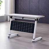 Office Table; Modern Folding Nesting Office Table