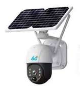 4MP High Resolution Solar Security Camera 4G Solar CCTV Came
