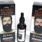Beard growth oil available in town.