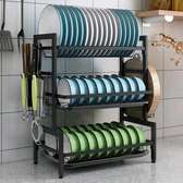 *3tier metallic dishrack