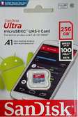 SanDisk 256GB Ultra MicroSDXC UHS-I Memory Card with Adapter - 100MB/s