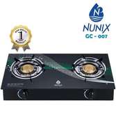 Nunix GC-007 Two Burner Glass Top