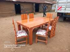X6 seater dining solid