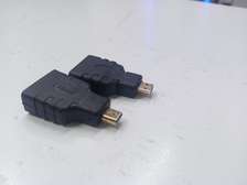 Universal HDMI Type A Female To Micro HDMI D Male Gold Plate