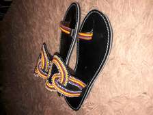 Beaded classy African sandals