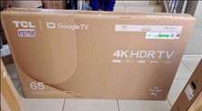 65 TCL Google smart UHD +Free TV Guard
