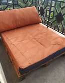 Sectional L Seat Sofa + Balcony Lounge bed