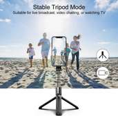 Handheld Stabilizer with Tripod selfie Stick Folding Gimbal