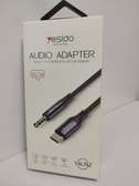 Yesido YAU42 Type-C Audio Cable to 3.5mm Aux Male 1m BLACK