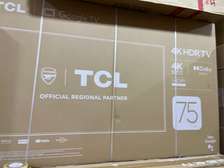 TCL 75 INCHES SMART 4K HDR TV