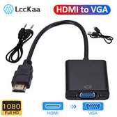 HDMI To VGA Adapter 1080p With Audio Cable (Male To Female)