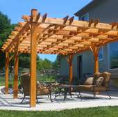 Pergolas timber supply(shaped ,smoothened&sanded)