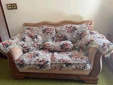 Luxury 3-Piece Carved Wooden Sofa Set – Premium Quality