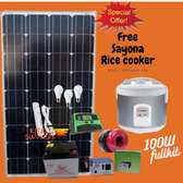 Solar Fullkit 100w With Free Rice Cooker