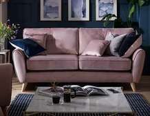 Modern fabric 3seater sofa