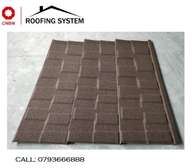 Stone Coated Roofing tiles- CNBM Coffee coloured tiles