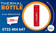 Thermal water bottle branding