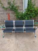 Waiting bay 3 seater padded chair