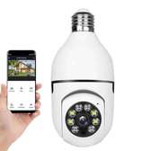 CCTV Camera WiFi 1080P Bulb Camera 360 Degree.