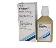 Betadine gargle m/w 250ml