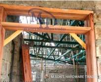 Mahogany hardwood door frames