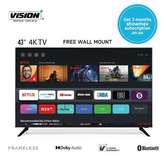 Vision Plus VP8843SF,43",Frameless FHD Smart Android