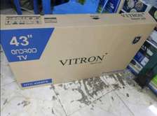 43 Vitron smart Frameless Television +Free TV Guard