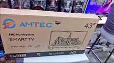 43 Amtec Smart Frameless Television +Free TV Guard