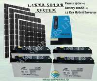 1.5kva solar back up system