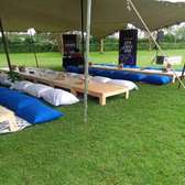 Tent picnics and tables space