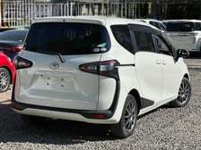 Toyota Sienta 7-Seater White Color fully loaded 2019 model.