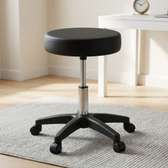 Barstools;Round Top Swivel Barstool in Rioma