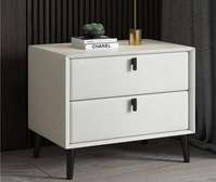 Nightstand; Elegant Wooden Nightstand Cabinet